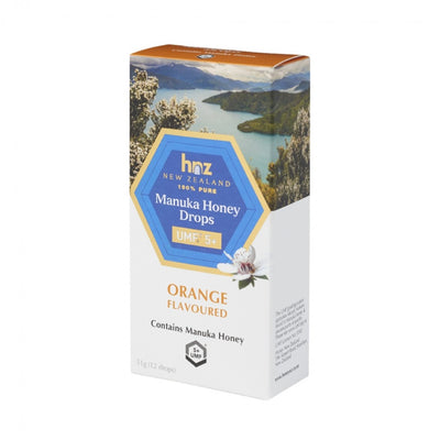 UMF 5+ Manuka Honey Drops with Orange